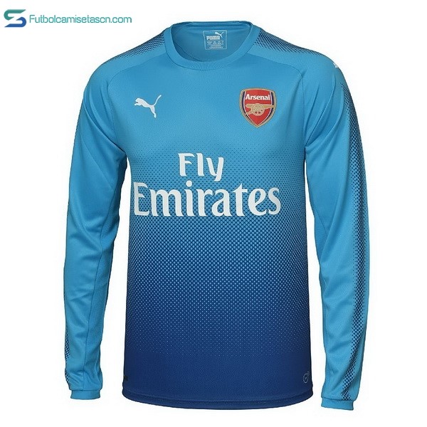 Camiseta Arsenal 2ª ML 2017/18
